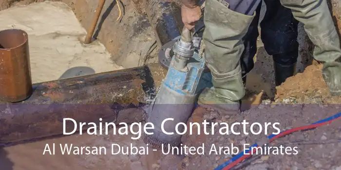 Drainage Contractors Al Warsan Dubai - United Arab Emirates
