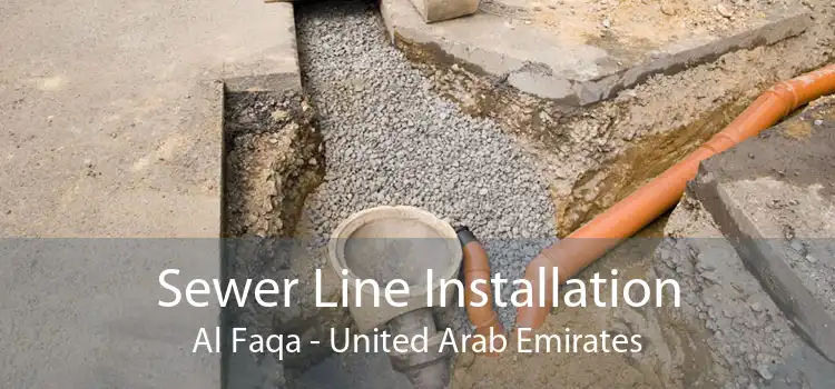Sewer Line Installation Al Faqa - United Arab Emirates